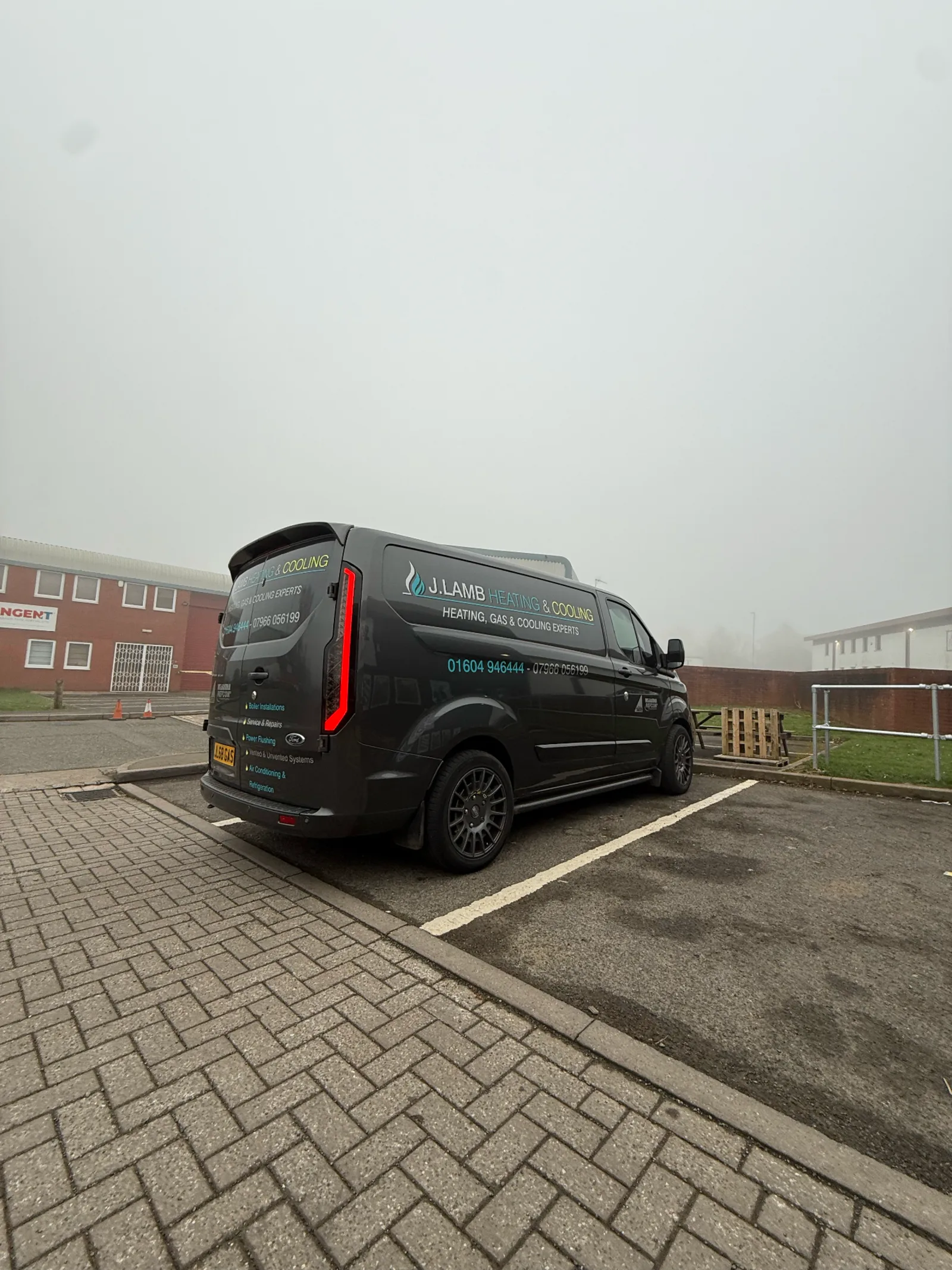 J Lamb Heating & Cooling van — Northampton Gas Safe engineer